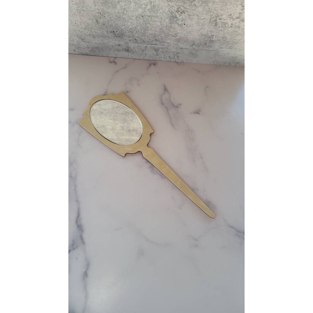 Art Deco Bakelite Hand Mirror